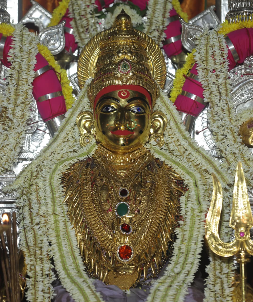 Gold fish offering to Goddess Mariyamma
