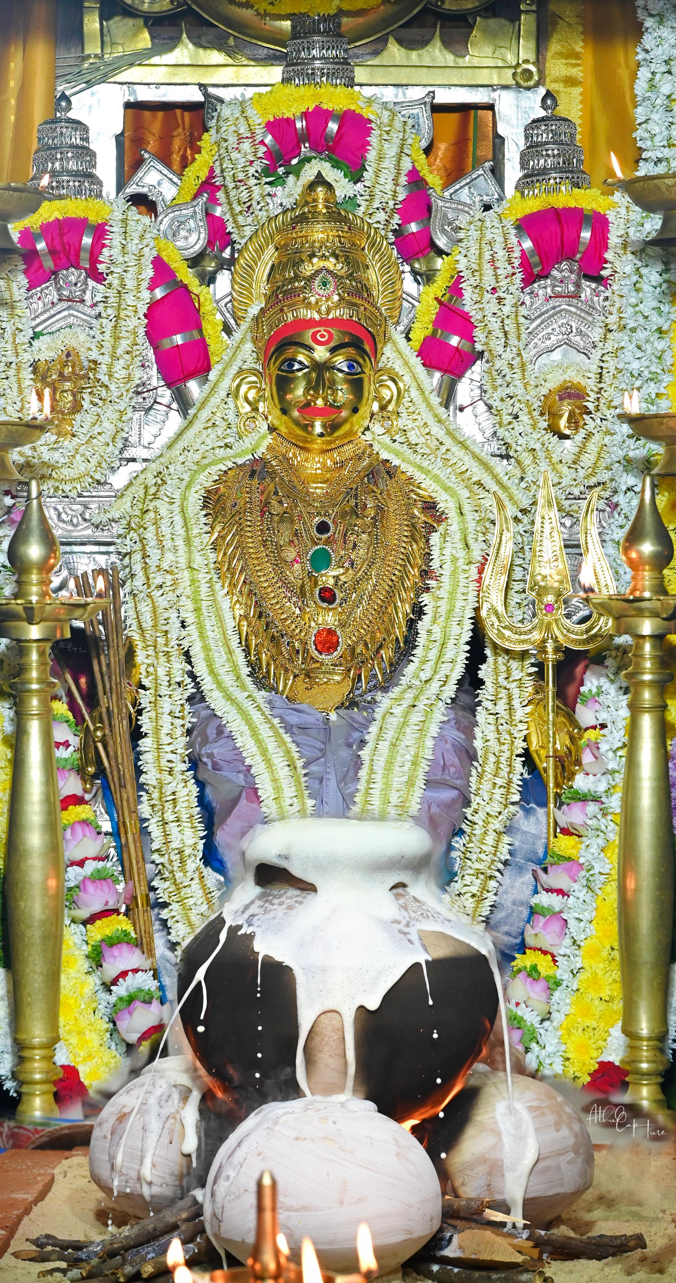 South Indian temple architecture representing Urwa Mariyamma Temple